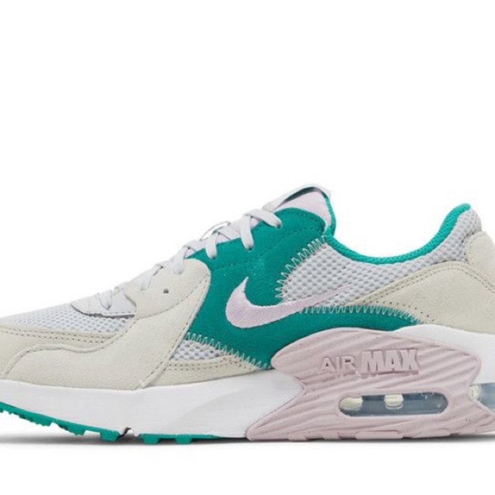 Nike Air Max Excee Sneakers in Green Pink White